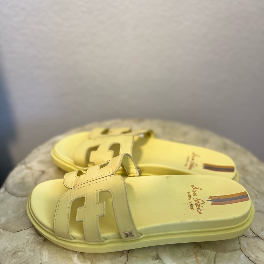Sam Edelman Valarie yellow sandals